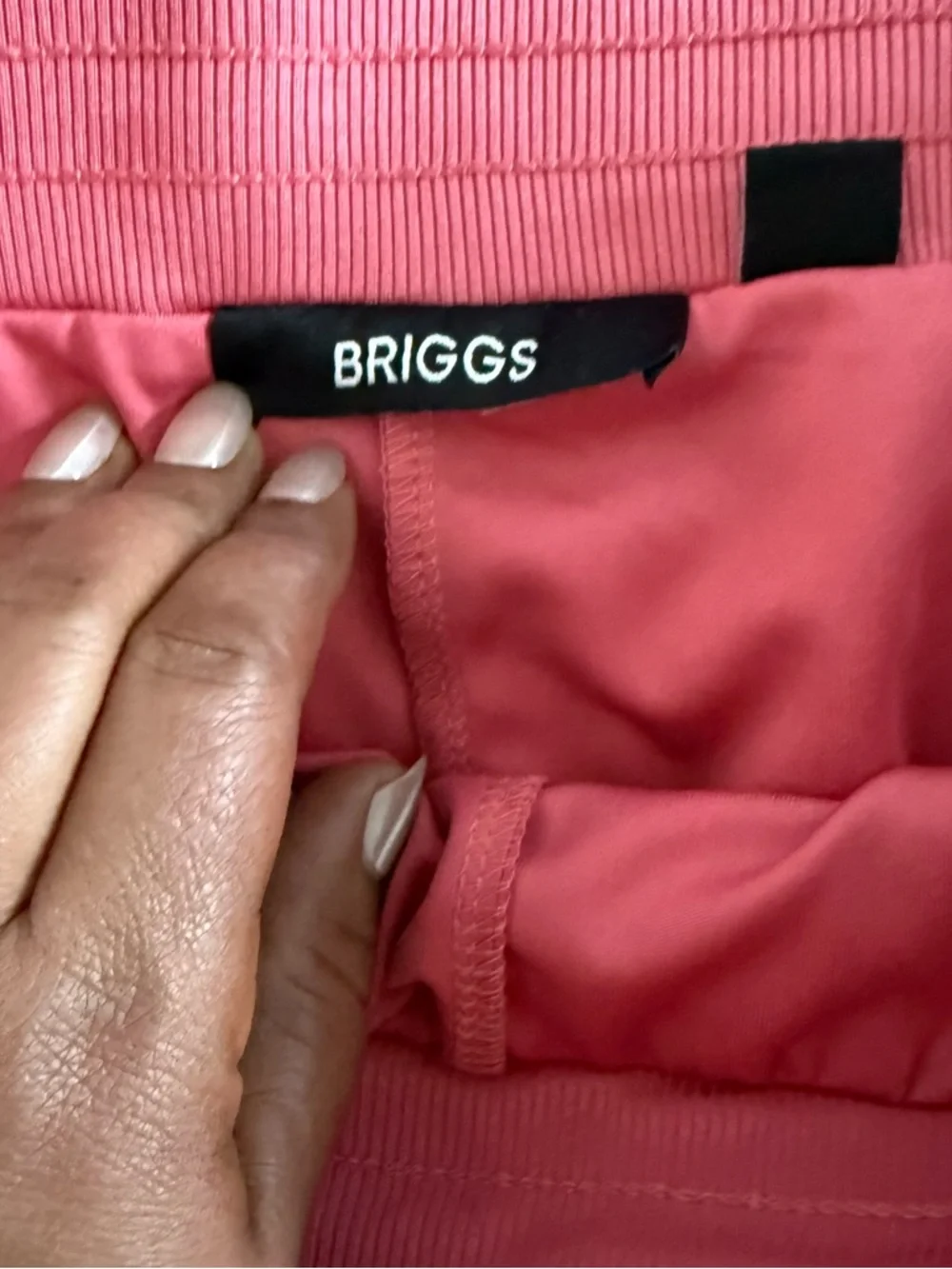 Briggs New York Pink A-Line Skirt - Picture 7 of 10